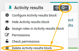 delete block path