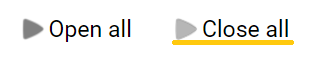 close all toggle