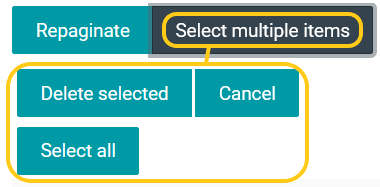 Select multiple quiz questions